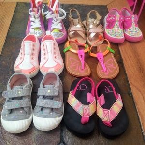 Toddler girl shoe lot size 5